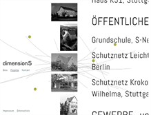 Tablet Screenshot of dimension5.de